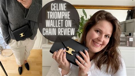 celine c wallet on chain|celine triomphe wallet review.